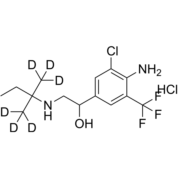 Mapenterol-d6 hydrochloride (mapenterol hydrochloride-d6) 1246816-02-3
